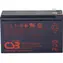 CSB UPS12460F2 / Akumulator zamienny do UPS / 12V / 9Ah / AGM / F2
