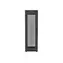 Lanberg Rack 42U czarny / Szafa rack / 19" / 600x1000 mm / Opakowanie płaskie / Drzwi perforowane / LCD