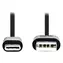 Nedis USB-C czarny / Kabel danych / USB-C - USB-A / USB 2.0 / 3 m