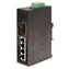 Planet ISW-511TS15 / Przełącznik przemysłowy / 4X 10/100 RJ-45 / 1x 100FX SM 15 km / DIN / IP30 / od -40 do 75 °C