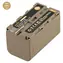 JUPIO NP-F750 ULTRA C / Bateria fotograficzna / 6700mAh / Ładowanie przez USB-C / Sony NP-F750, NP-F730