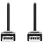 Kabel USB 2.0 Nedis czarny / kabel USB / USB-A - USB-A / 1 m