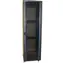 Xtendlan 42U/600x1000 czarny / Szafa rack / drzwi szklane / tył perforowany
