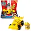 Spin Master Samochód wyścigowy Psiego Patrolu Race & Go Deluxe Rubble / Silnik nakręcany / Efekty dźwiękowe / od 3 lat