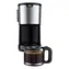 Braun PurShine KF 1500 czarny, stal nierdzewna / Ekspres przelewowy / 1000 W / 10 filiżanek / OptiBrew