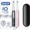 Oral-B iO Series 3N Duo Matt Black/Blush Pink / Elektryczna szczoteczka do zębów / Magnetyczna iO / 3 tryby / Czujnik nacisku