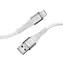 INTENSO A315L biały / USB-A - kabel Lightning / 1,5 m / 12 W / oplot nylonowy