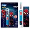 Oral-B Vitality Pro 103 Kids Spiderman niebiesko-biała / Elektryczna szczoteczka do zębów / Tryb delikatny / 2-minutowy timer