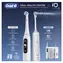 Oral-B iO6 + OxyJet biały / Szczoteczka do zębów + irygator do jamy ustnej / 5 trybów / czujnik nacisku / AI