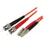 StarTech LC-ST pomarańczowy / Kabel krosowy optyczny / Wielomodowy / 1 m