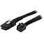StarTech Mini SAS HD SFF-8643 - Kabel Mini SAS SFF-8087 czarny / Kabel SAS / 1 m