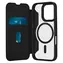 Puro Book Wallet Mag 2 czarny / Etui / MagSafe / iPhone 16 Pro