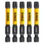 Zestaw bitów DeWalt T40 / Bity / Extreme Torx / 57 mm / 5 szt.