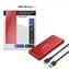 Qoltec Obudowa zewnętrzna na 4X M.2 SSD czerwona / Obudowa zewnętrzna / SATA / NGFF / USB 3.0