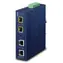 Planet IGT-900-2T2S / Przemysłowy konwerter mediów / RJ45 / 2x SFP / Szyna DIN / IP30