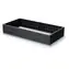 Prosperplast BASE Woody antracyt / Podwyższona grządka / 149,2x75,6x25 cm / plastik
