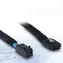 Kabel Inter-tech SFF-8643 - SFF-8087 0,75 m / Kabel SAS / SFF-8643 (M) - SFF-8087 (M) / czarny, niebieski