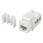 Moduł Keystone Lanberg RJ45-LSA CAT.6 biały / Moduł Keystone / UTP / 90°