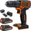 Black&Decker BDCDC18B / Wiertarko-wkrętarka akumulatorowa / 18 V / 2 x 1,5 Ah / uchwyt 10 mm / 650 obr./min / 30 Nm