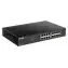 D-Link DGS-1100-16V2 / Przełącznik / 16x Gigabit / SMART zarządzany / 19" / bez wentylatora
