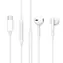 eSTUFF Earpod białe / Słuchawki douszne / przewodowe / kabel 1,2 m / 32 ohm