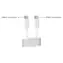 2-Power biały / kabel USB-C / USB-C (M) - USB-C (M) / 1 m