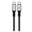 TB Touch USB-C - USB-C czarny / Kabel danych / Thunderbolt 4 / USB4 / 2 m