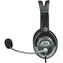 Manhattan Stereo Classic czarny / Zestaw słuchawkowy / mikrofon / gniazdo 3,5 mm / 32 Ohm / kabel 2,5 m