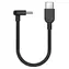 Kabel pleciony XIAOMI USB-C do USB-C 10 cm ciemnoszary / Kabel do transmisji danych / 60 W / 3 A / 20 V