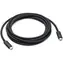 Cable Apple Thunderbolt 4 (USB-C) Pro czarny / Kabel / Thunderbolt 4 / 40 Gb/s / 100 W / 3 m