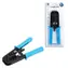 LogiLink WZ0019 czarny / Szczypce do zaciskania / 8P8C / 6P6C / 4P4C