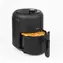 Frytkownica na gorące powietrze Huslog czarna / 1000 W / 2,3 l / 200 °C / timer 60 min