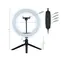 Tracer RING 26 cm / Lampa LED okrągła / 120 diod LED / USB / statyw 9 cm / 2700-7000 K