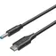 Unitek C14117BK-1.8M / Kabel zasilający / USB-C - DC 4,5 mm / 65 W / 1,8 m