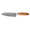 G21 Gourmet Damascus / Santoku / 17 cm / rękojeść z drewna zebrano