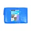 Plandeka RULYT Cover 4x6 m niebieska / Plandeka Cover / 100 g/m2 / Wodoodporna z oczkami