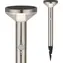 Maclean MCE465 C/M chrom matt / Lampa solarna LED / czujnik ruchu / IP44 / 3 tryby / Li- ION 1200 mAh