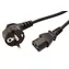 Kabel zasilający OEM 230V 3m do monitora / Kabel zasilający / 230V / 3m