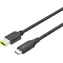 Unitek C14115BK-1.8M czarny / Kabel zasilający / USB-C - DC-in / do laptopów Lenovo / 1,8 m