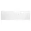 Klawiatura Contour ACTIVE KEY AK-C8112 Wireless biała / Klawiatura bezprzewodowa / Higieniczna / AZERTY / 105 klawiszy / 2,4 GHz / 4X AAA