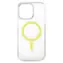 Etui Aiino Frozen w kolorze limonkowym / Etui ochronne / iPhone 16 Pro / Z magnesem