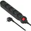 Maclean Energy MCE184 czarny / Listwa przeciwprzepięciowa / 5 gniazd / 3 m