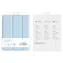 Comma Joy Series jasnoniebieski / Etui / ze slotem na Apple Pencil / iPad Air 13" M2/M3