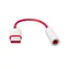 Adapter OnePlus USB-C - gniazdo 3,5 mm czerwony / Adapter / Adapter audio z trybem akcesorium i DAC
