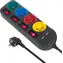 Maclean MCE229B czarny / Przedłużacz / 4X gniazdo typu F / 2x USB-A / przełącznik / 250V/10A / 1,5 m
