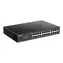 D-Link DGS-1100-24V2 / SMART przełącznik / 24x Gigabit RJ-45 / Zarządzany L2 / bez PoE / bez wentylatora