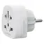 Gembird A-AC-EUMINTF / Adapter podróżny / do gniazdka EU / 15 A / 3750 W