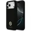 Guess Silicone 4G Strass Logo czarny / Tylna obudowa / MagSafe / Silikon / iPhone 17 Pro Max