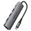 Acefast J16 szary / Stacja dokująca / USB-C / 5w1 / HDMI 4K 60Hz / PD 90W