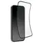 Puro Flexible Glass D3O / Szkło hybrydowe / Czarna ramka / iPhone 16 PLUS / iPhone 15 Pro Max / iPhone 15 PLUS